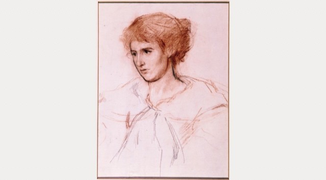 Ida Nettleship drawn by Augustus John - Walker Art Gallery, Liverpool